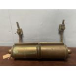 BRASS LECTURN LIGHT APPROX 40CM WIDE