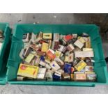 A LARGE QUANTITY OF COLLECTABLE MATCH BOXES - APPROX 274