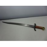 A FRENCH 1842/59 SABRE BAYONET 57CM BLADE