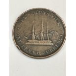 A VICTORIAN NEW BRUNSWICK 1D CURRENCY