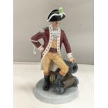 A ROYAL DOULTON FIGURE OFFICER OF THE LINE HN 2733