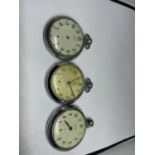 THREE POCKET WATCHES A/F