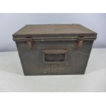 A WORLD WAR II ARP TIN BOX