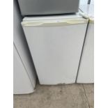 A WHITE UNDERCOUNTER FRIDGE BELIEVED IN WORKING ORDER BUT NO WARRANTY