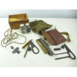 TWO GUN CLEANING POUCHES ETC