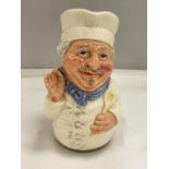 A ROYAL DOULTON DOULTONVILLE TOBY JUG MONSIEUR CHASSUER THE CHEF D. 6769