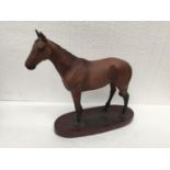 A BESWICK FINE ART MODEL OF 'MILL REEF' WINNER OF PRIX DE L'ARC DE TRIOMPHE 1971 AND THE EPSOM DERBY