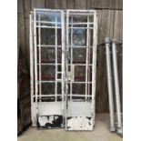 3 X CRITTALL DOORS IN NEED OF REPAIR