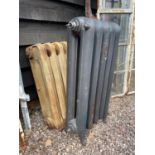 2 CAST IRON RADIATORS