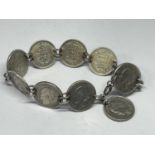 A COIN BRACELET