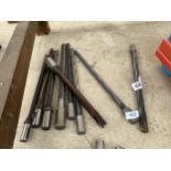 AN ASSORTMENT OF HEAVY DUTY MILLING TOOLS