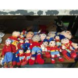 A LARGE COLLECTION OF NODDY STUFFED TOYS