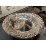 A WMF GERMANY ORNATE SILVER PLATED DISH