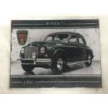 A ROVER 75 METAL SIGN 25.5CM X 19.5CM