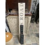APPROX 6 WOODEN SIGNS INC - CLOSED / SHROPSHIRE / ANTIQUES ETC