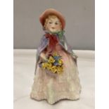 A ROYAL DOULTON FIGURE GRANNYS SHAWL HN 1642