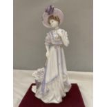 A LIMITED EDITION ROYAL WORCESTER FIGURE LADY VIOLET 590/9500