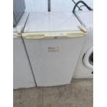 A WHITE UNDERCOUNTER FREEZER BELIEVED IN WORKING ORDER BUT NO WARRANTY