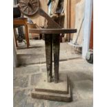 CAST IRON ORNAMENTAL SUNDIAL - MADE FOR CHELSEA FLOWER SHOW APPROX HEIGHT 60CM