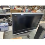 A PANASONIC VIERA 26" TELEVISION