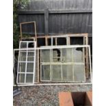 APPROX 6 CRITTALL WINDOWS