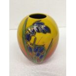 A HAND PAINTED AND SIGNED ANITA HARRIS BLUEBELLS VASE
