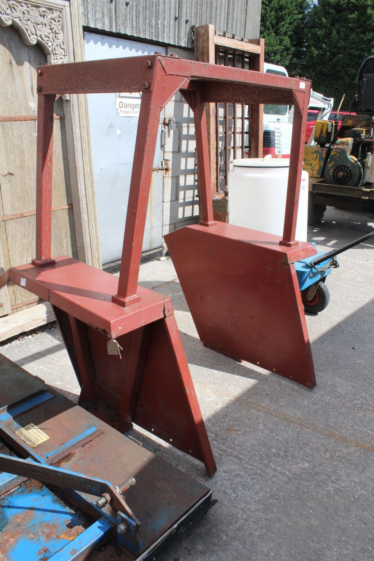 A TRACTOR CAB FRAME NO VAT - Image 2 of 2