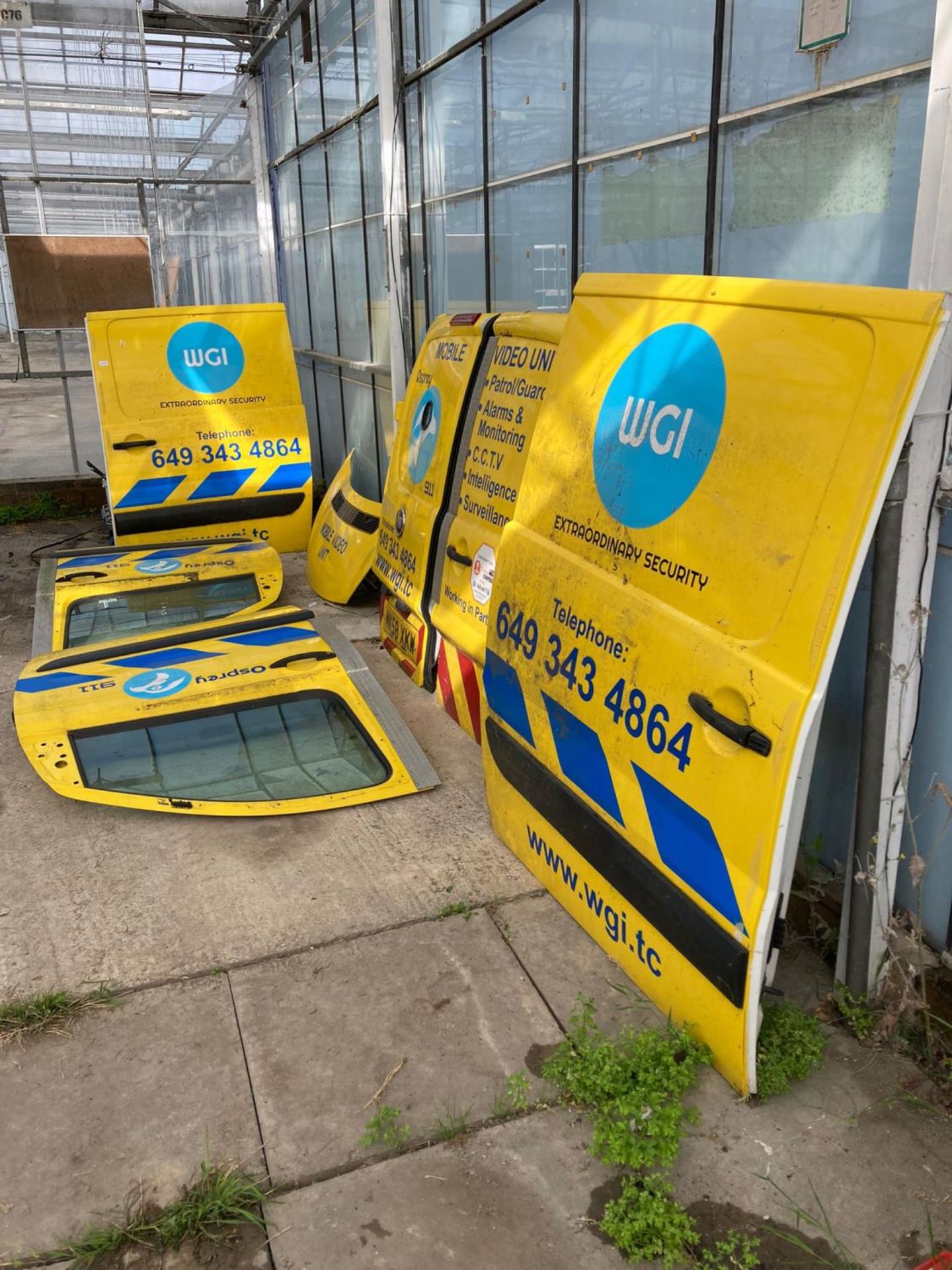 FIAT SCUDO SPARES TO INCLUDE 2 SIDE LOADING DOORS 2 REAR DOORS 2 FRONT DOORS 1 BONNET NO VAT