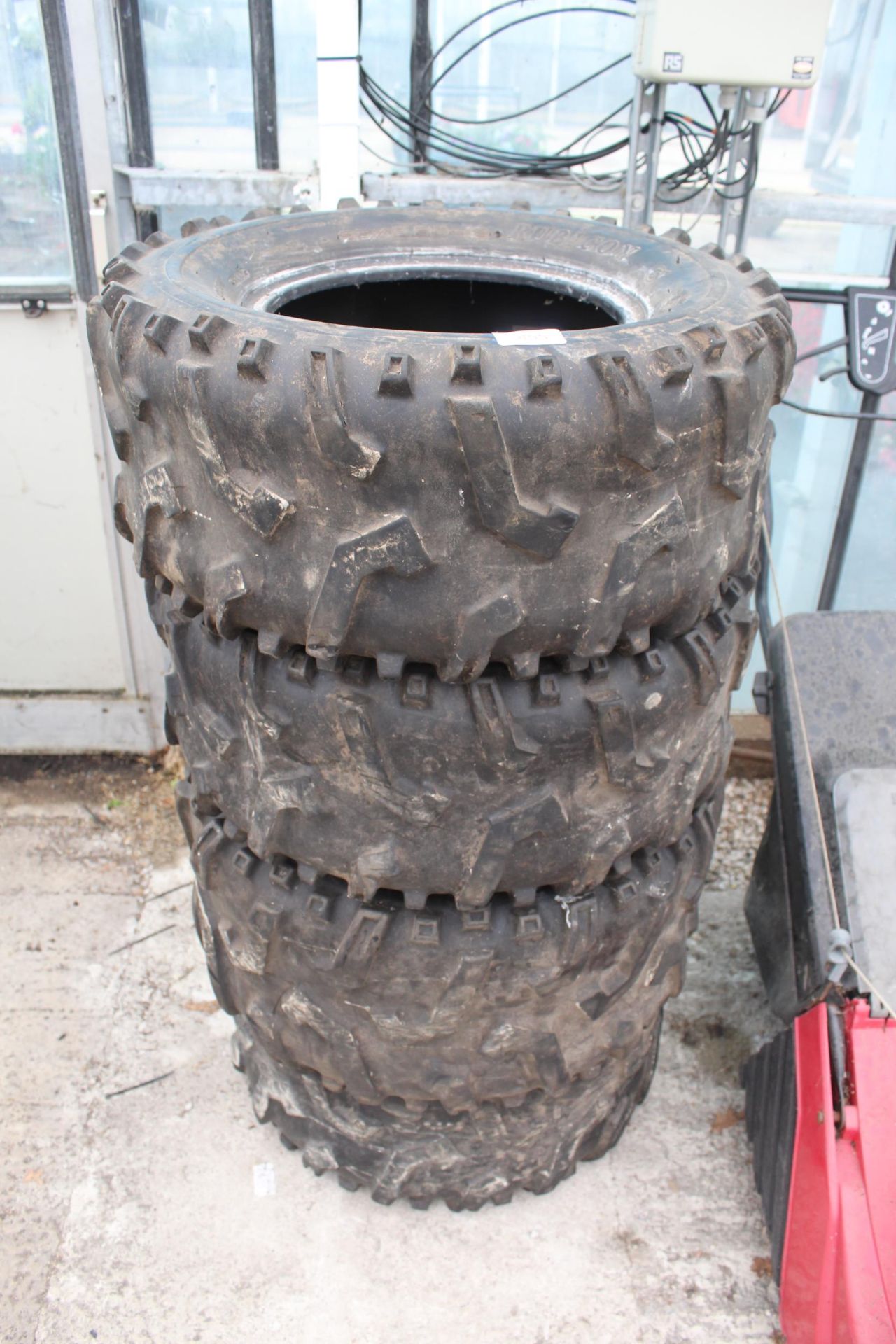 4 QUAD TYRES NO VAT