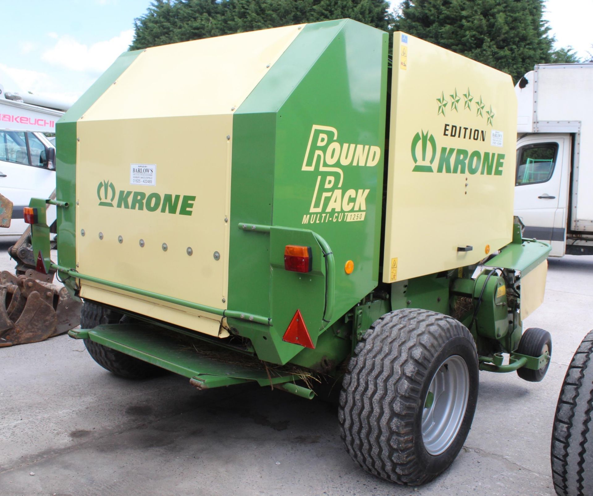 KRONE MULTI CUT 1250 ROUND BALER + VAT - Image 3 of 3