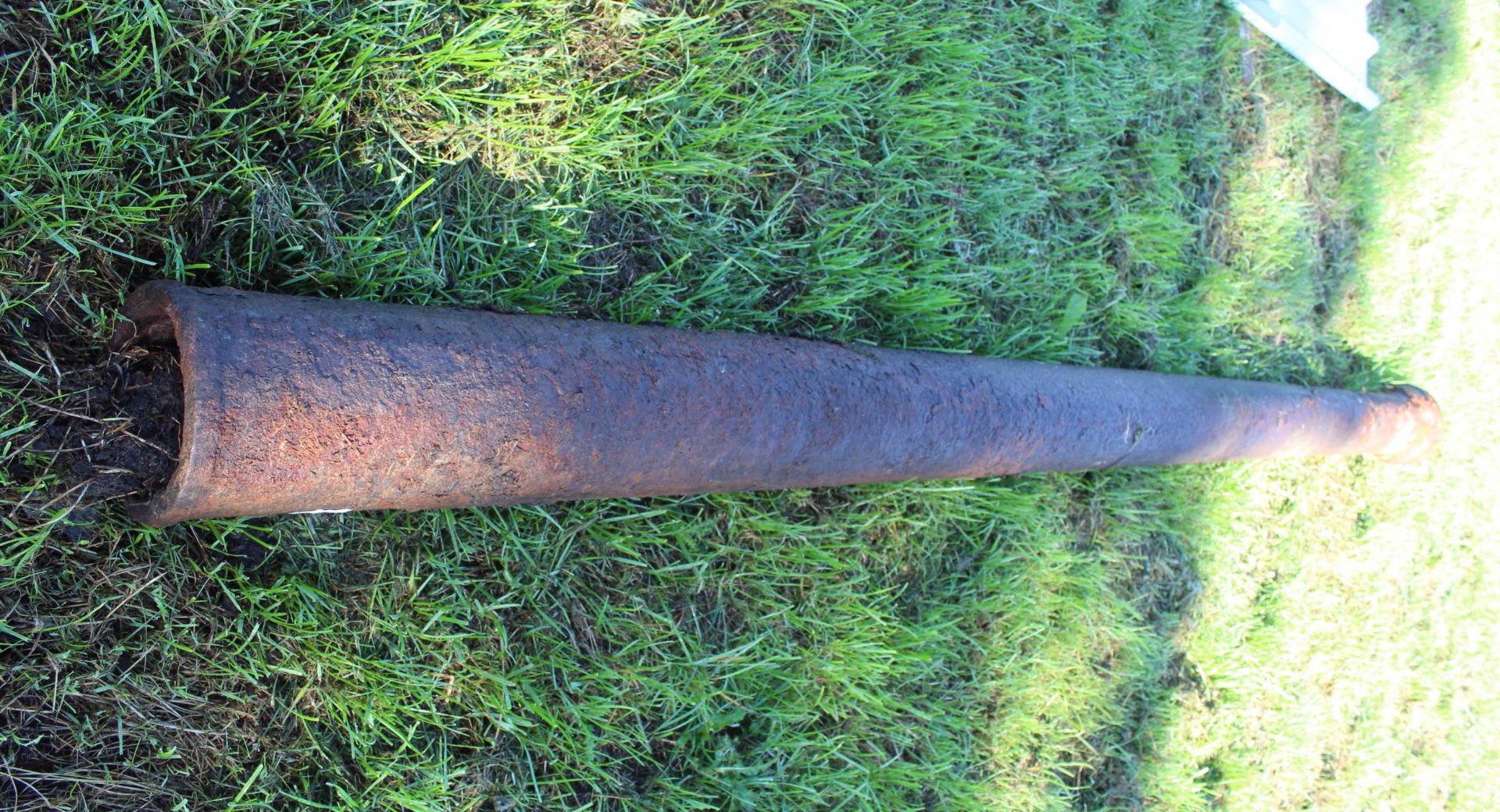 12FT IRON PIPE + VAT