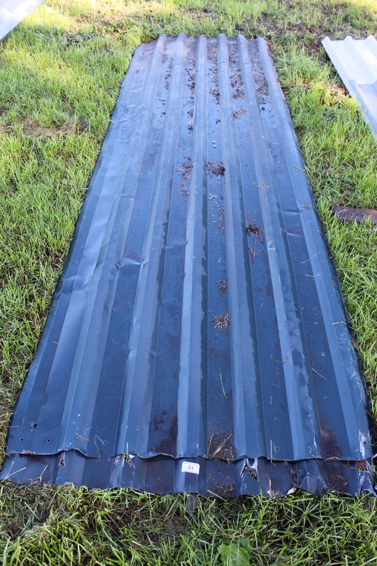 3 METAL SHEETS APPROX 10FT 6INS + VAT