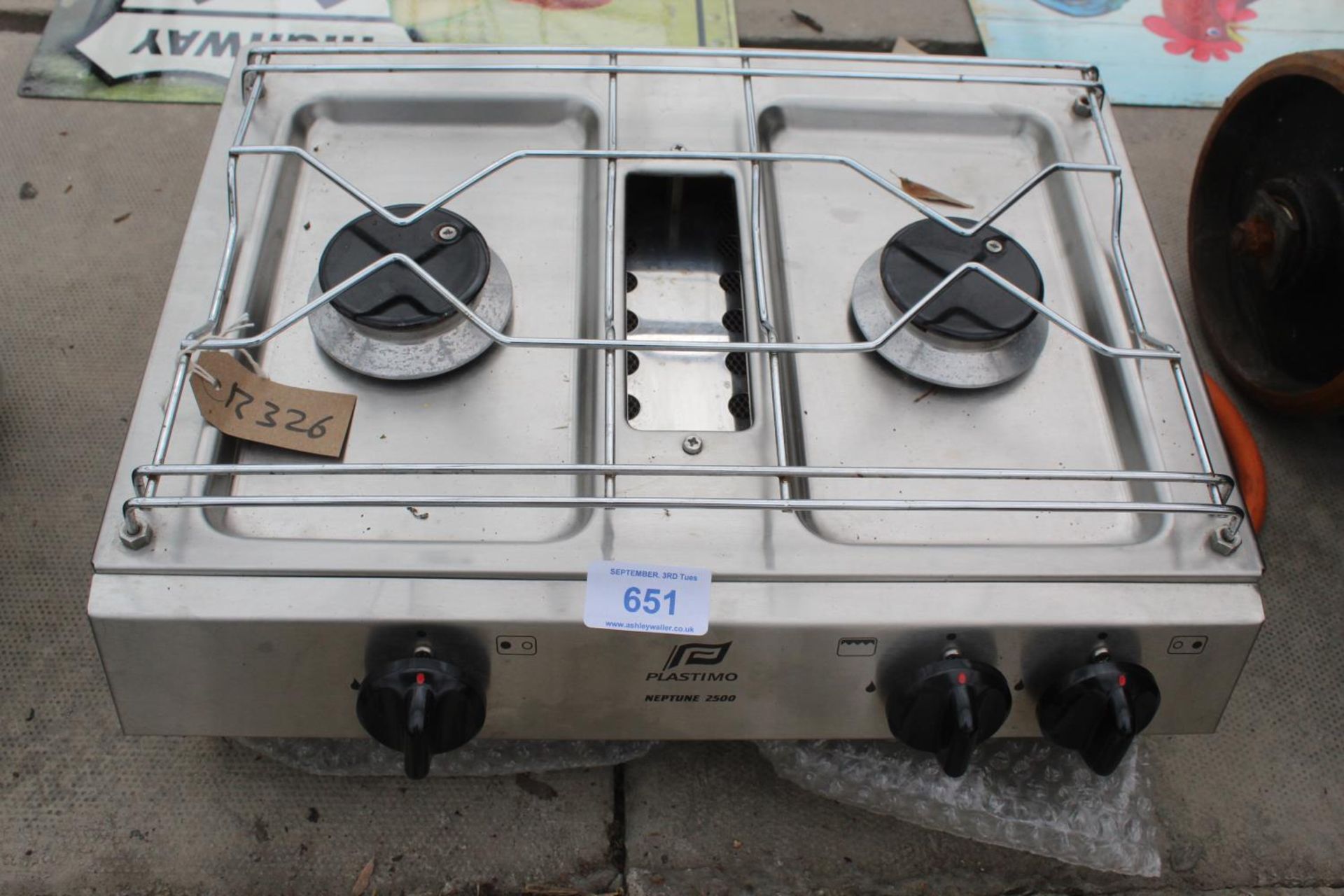 DOUBLE HOB & GRILL GAS NEPTUNE 2500 - NO VAT