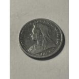 AN 1899 VICTORIAN SILVER SHILLING