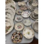 A QUANTITY OF PIN TRAYS INCLUDE ROYAL DOULTON, ROYAL WORCESTER, JAMES KENT, ETC