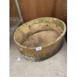 A RECONSTITUTED STONE PLANTER