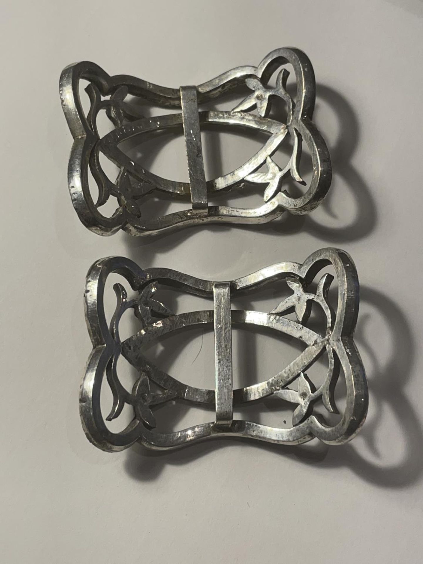 A PAIR OF REGENCY BUCKLES - Image 2 of 2