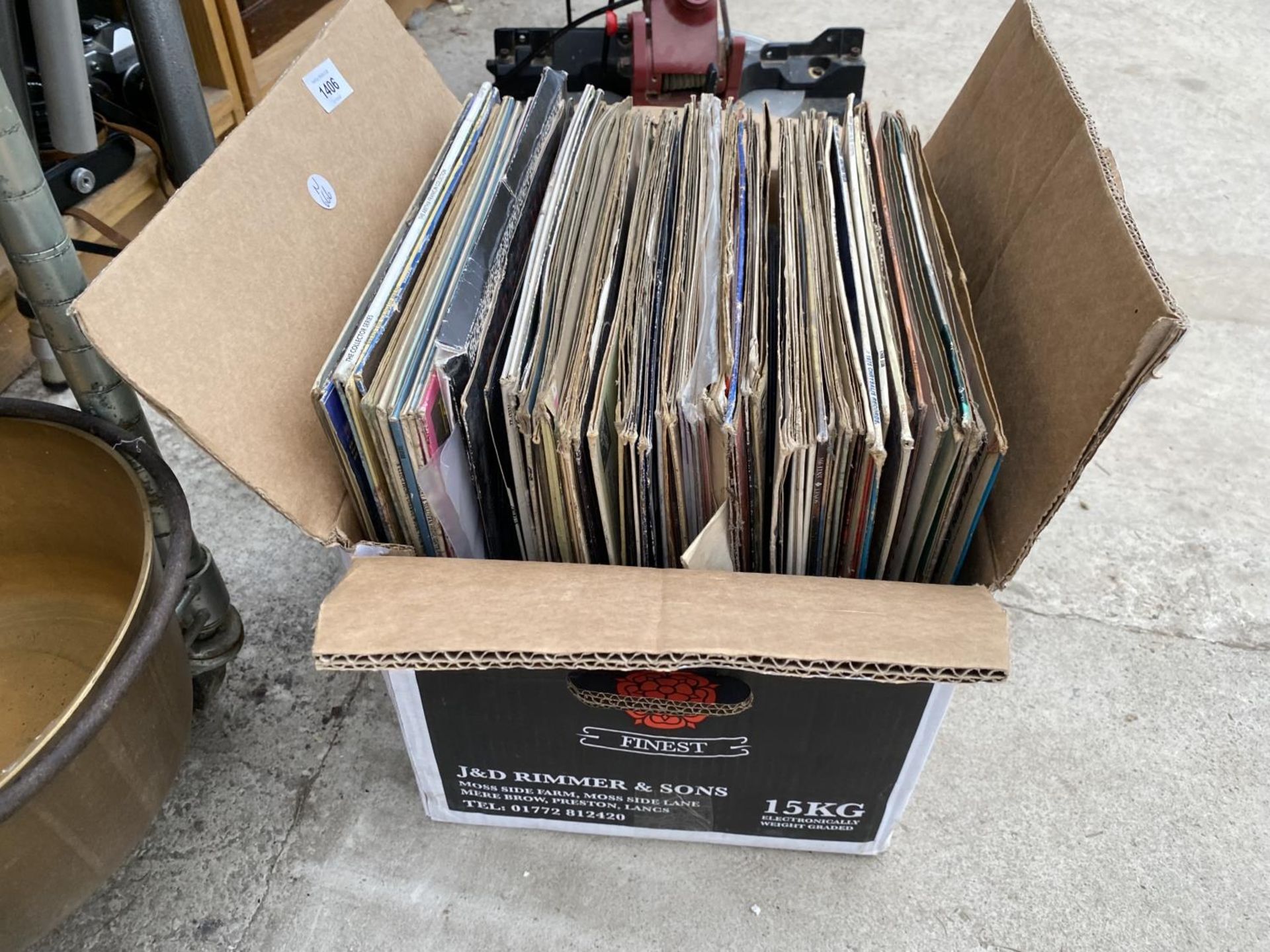 A LARGE QUANTITY OF VINTAGE LP RECORDS - Image 2 of 2
