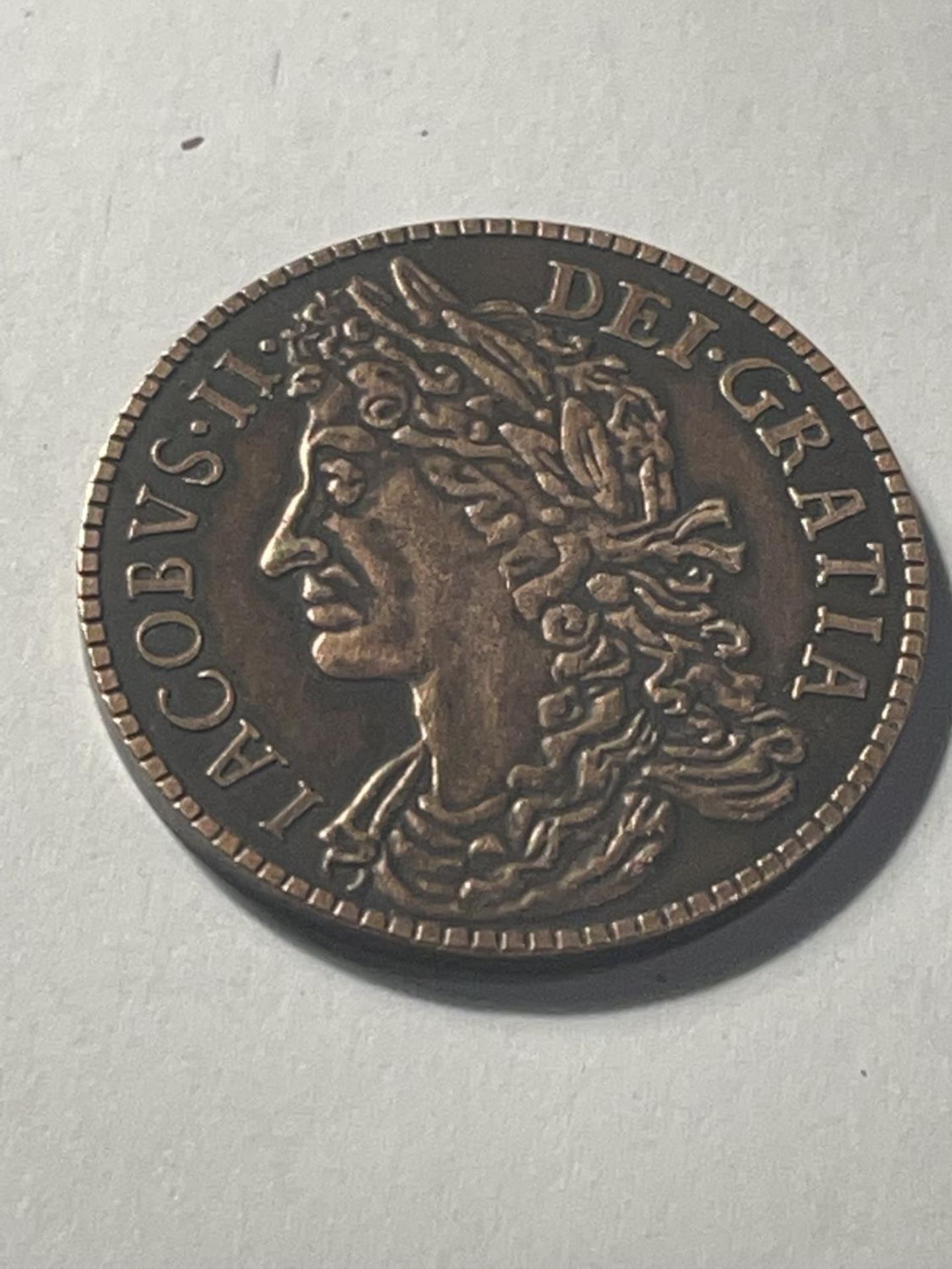 A COIN MARKED IACOBVS II - Image 2 of 2