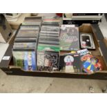 AN ASSORTMENT OF CDS AND GAMES ETC