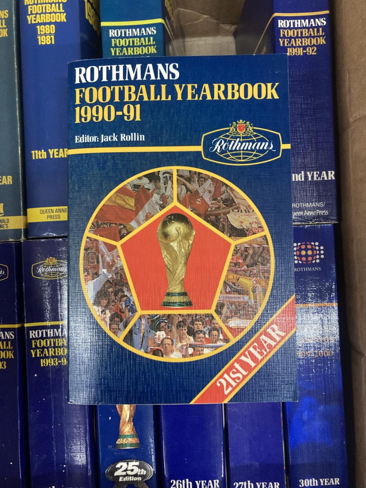 ELEVEN COPIES OF ROTHMAN'S FOOTBALL YEAR BOOK - Image 2 of 4