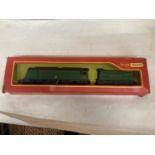 A TRI-ANG HORNBY MODEL OF SOUTHERN GOLDEN ARROW 4-6-2 LOCOMOTIVE WINSTON CHURCHILL IN BOX