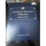 USA “STATEHOOD QUARTERS COLLECTION , VOLUME 1” . FIFTY UNIQUE COINS HONOURING THE FIFTY STATES OF