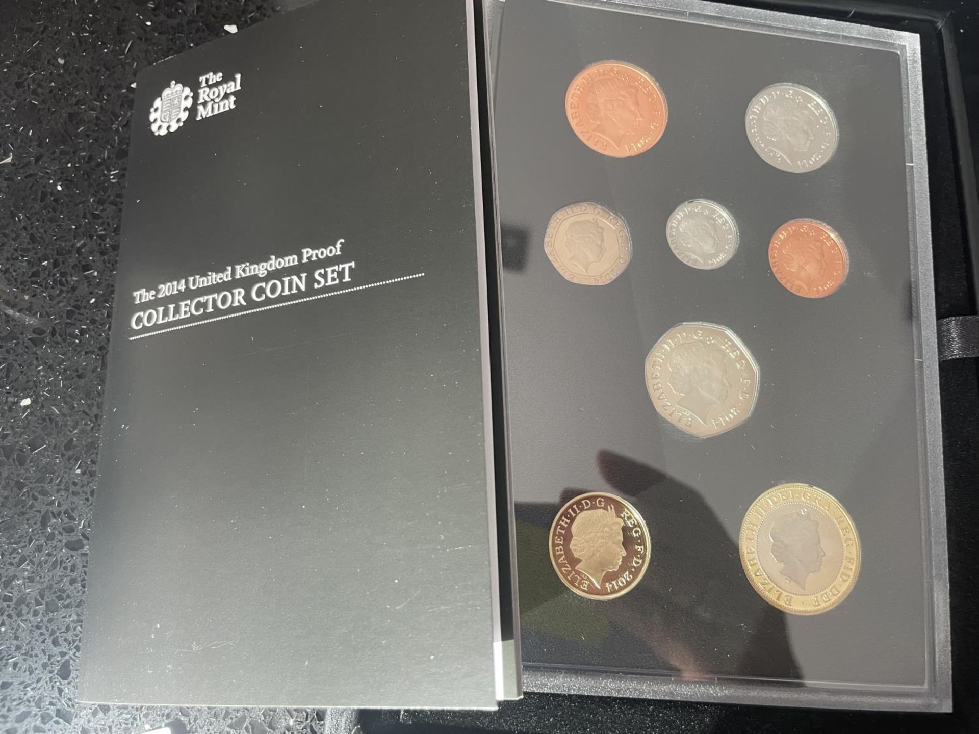 THE 2014 UK PROOF COIN SET, “COLLECTOR’S” EDITION - Image 3 of 6