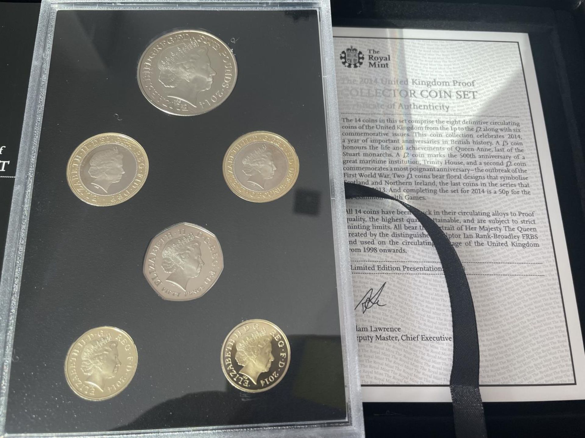 THE 2014 UK PROOF COIN SET, “COLLECTOR’S” EDITION - Image 5 of 6