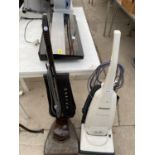 A PANASONIC 1400W VACUUM CLEANER AND A VINTAGE HOOVER