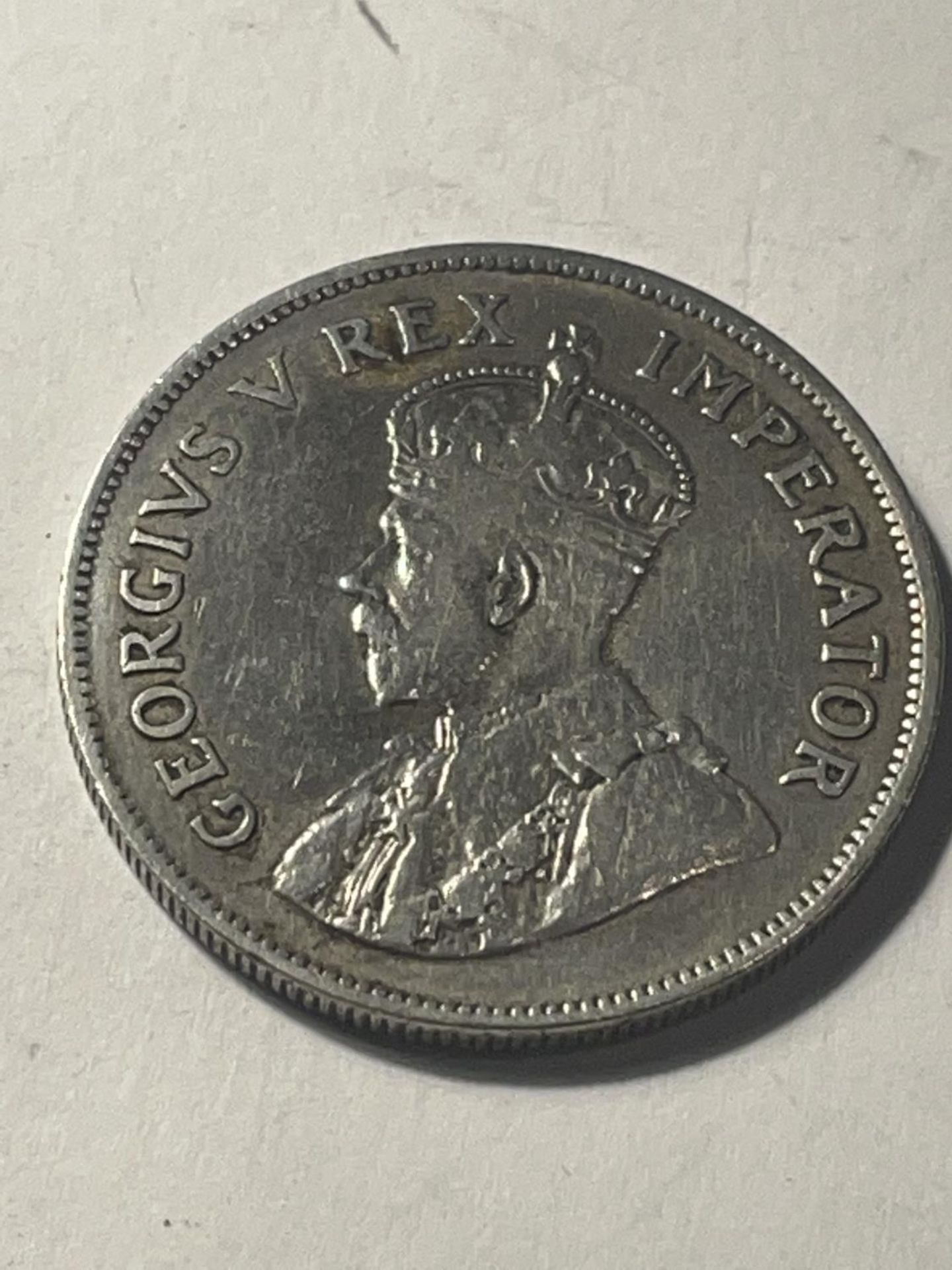 A GEORGE V SOUTH AFRICAN HALF CROWN