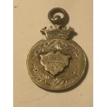 A HALLAMRKED BIRMINGHAM SILVER BURSLEM EISTEDDFOD MEDAL 1913