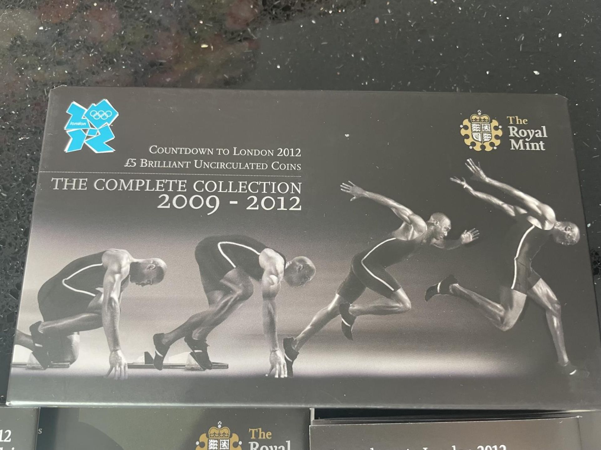 THE COMPLETE COLLECTION “COUNTDOWN LONDON 2012” 4 X £5 BRILLIANT, UNCIRCULATED COINS - Image 2 of 8