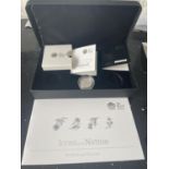 UK 2013 ENGLAND FLORAL, SILVER PROOF COIN WITH COA